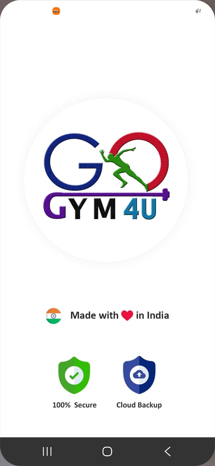 GoGym4U app screenshot 1