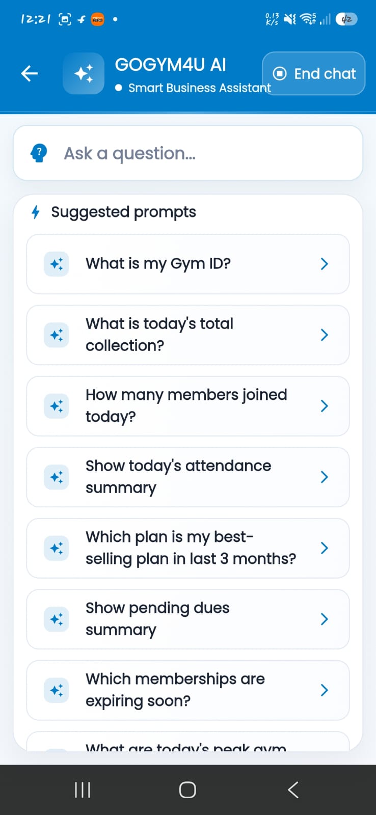 GoGym4U app screenshot 11
