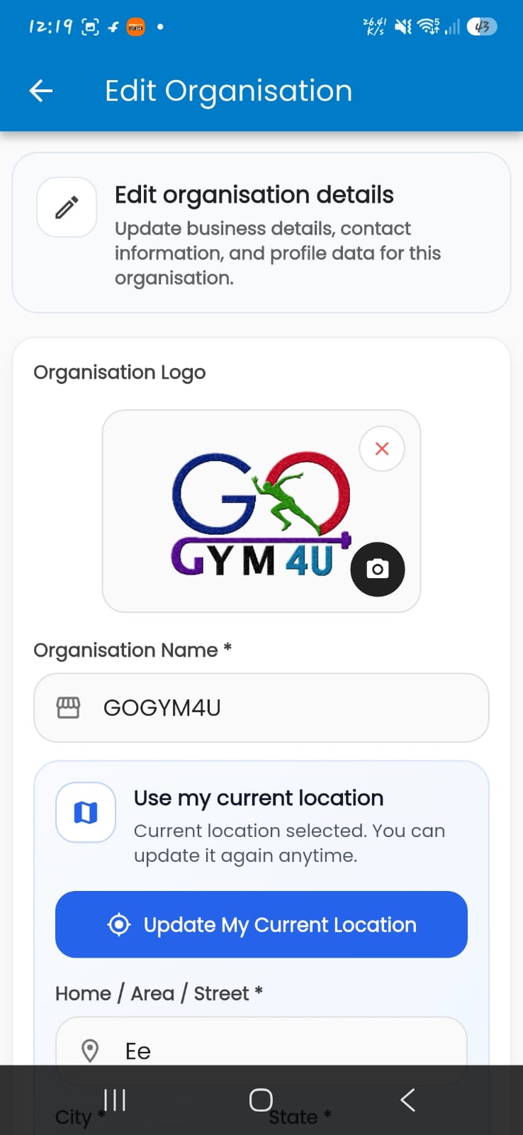 GoGym4U app screenshot 12