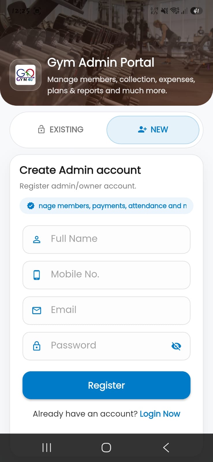 GoGym4U app screenshot 4